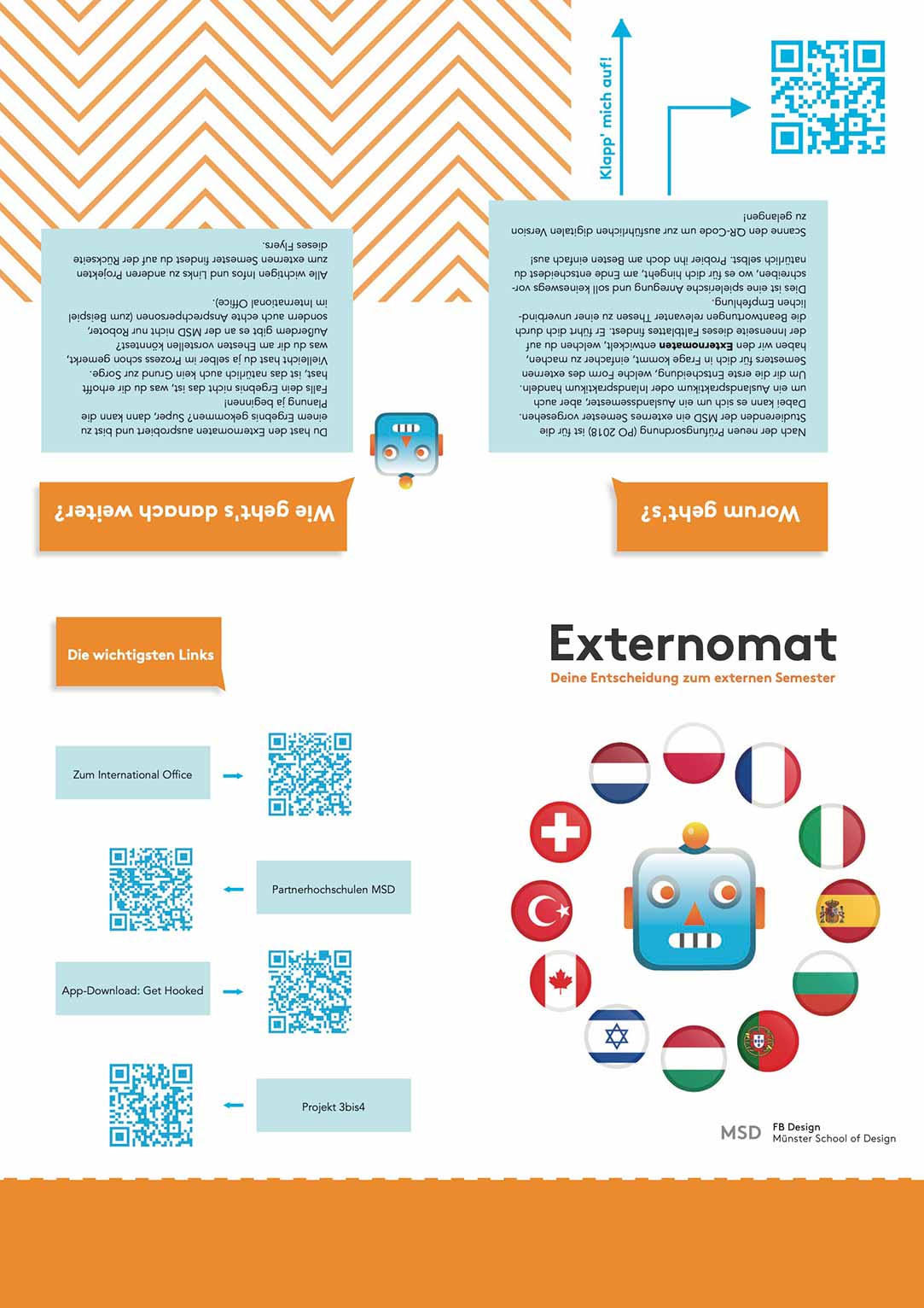 Rueckseite des externen Externomaten